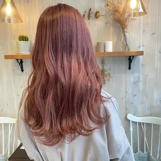 セミロング 透明感カラー/ 寺田千雅子のヘアスタイル