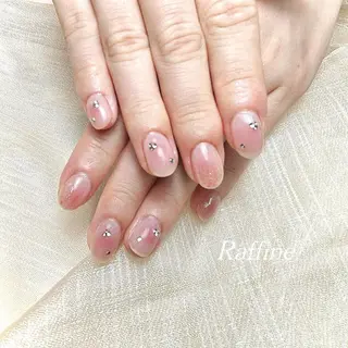 ネイル RAFFINE haru🦋🩵のネイルデザイン