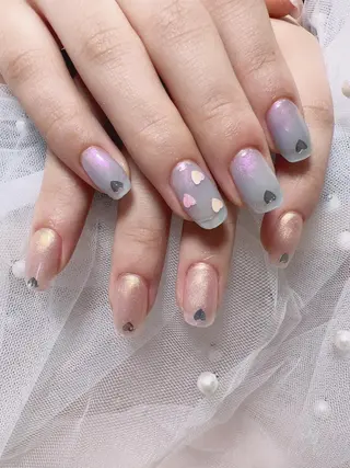 ショート カラー ネイル Nail NaNaのネイルデザイン