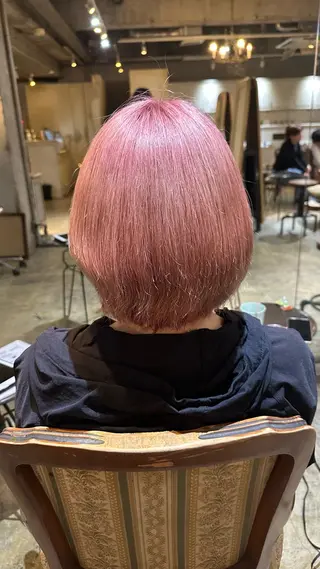 ショート カラー Scintiller鹿児島中央駅店所属・弱酸性施術 🎀白石莉菜🎀のヘアスタイル