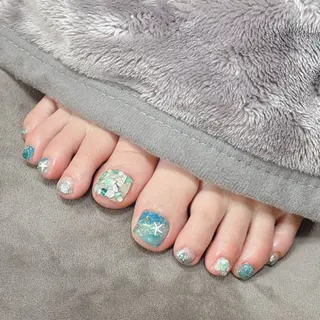 ネイル Me19🕊️‎🤍 yuriのネイルデザイン