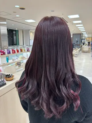 カラー 🎀暖色カラー/透明 感カラー/ひな🎀のヘアスタイル