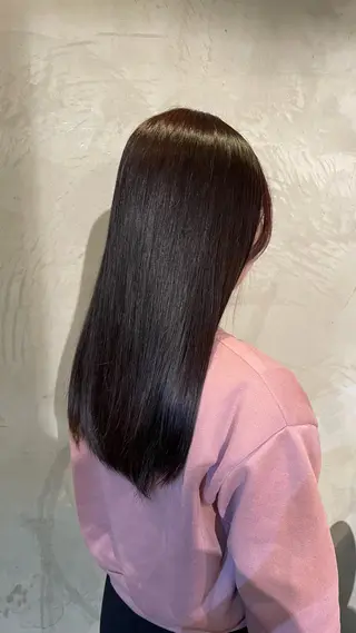 ロング 坂本 菜摘のヘアスタイル