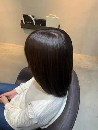 セミロング AUBE HAIR elna　仙台東口店 【オーブ ヘアー エルナ】所属・AUBE 浅野のヘアスタイル