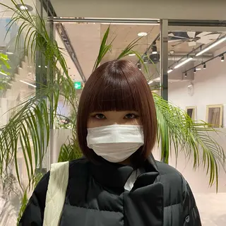 ショート 透明感カラー/ボブ / MARIE🍇のヘアスタイル