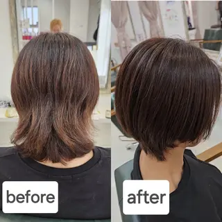 ショート 林慶吾/ショートボブ /デザインカラーのヘアスタイル