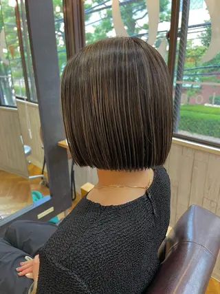 ショート 髪質改善＆艶カラー Zina💋池袋のヘアスタイル