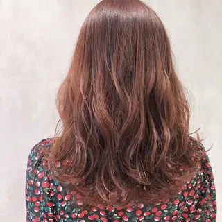 セミロング カラー ✨大人韓国レイヤー ✨吉原 潤✨のヘアスタイル