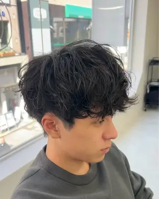 パーマ メンズ シャドウパーマ/ メンズ/KENTAのヘアスタイル