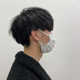 ショート メンズ 松本平太郎美容室大宮店所属・もりたみかこ 美容師お休み中のヘアスタイル