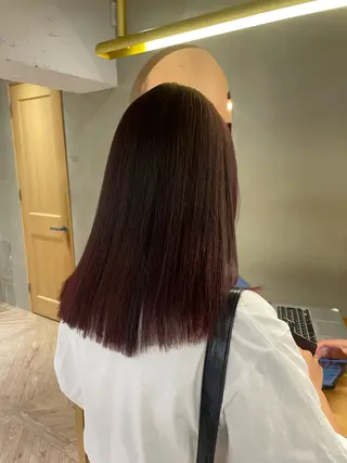 セミロング LOREN/ miuのヘアスタイル