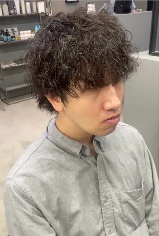 パーマ メンズ メンズ専門サロン wokeのヘアスタイル
