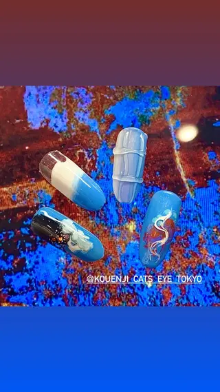 ネイル キャッツアイ東京 西荻窪店のネイルデザイン