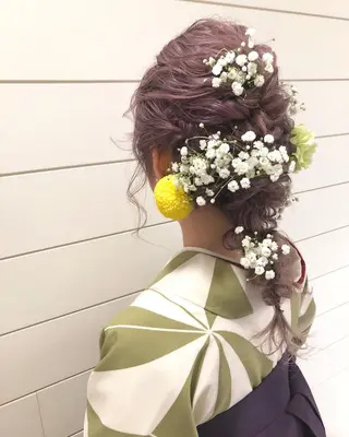 ヘアアレンジ 渋谷/韓国風 西原直樹のヘアスタイル