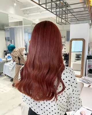 ロング カラー loely 💞miyuのヘアスタイル