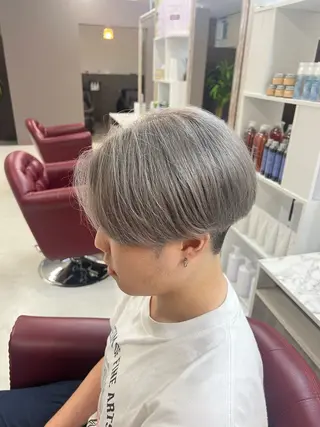 ショート カラー メンズ KEN 🌟のヘアスタイル