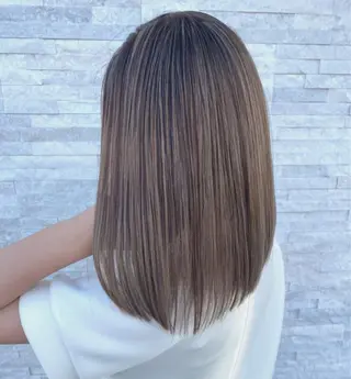 ミディアム カラー 美容室 ソンリエのヘアスタイル