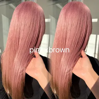 ロング カラー ひなた 艶カラー/渋谷のヘアスタイル