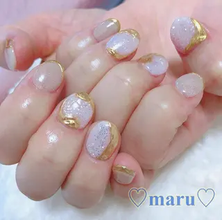 ネイル まるみ ♡のネイルデザイン