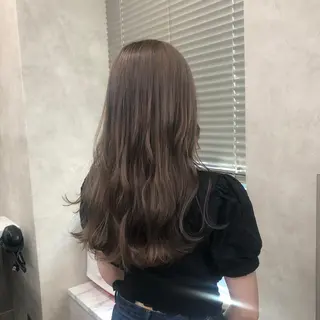 セミロング カラー レイヤー/韓国❣️ 髪質改善/亘紘輝のヘアスタイル