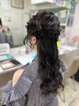 ロング へアセット/心斎橋 支持率No.1✨🌈のヘアスタイル