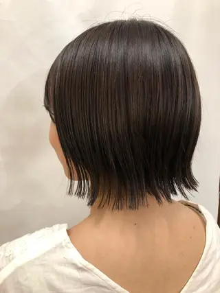 ミディアム 女性に人気♪ はやしほのかのヘアスタイル