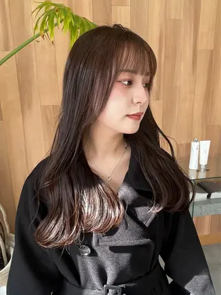 ロング 駒場 まといのヘアスタイル