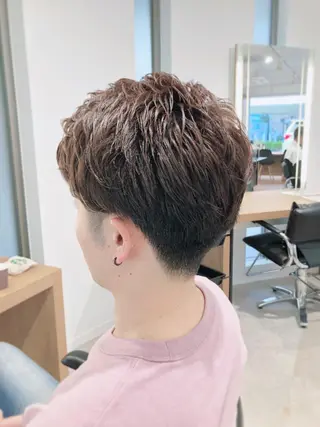 カラー パーマ メンズ ウメダ マサトのヘアスタイル