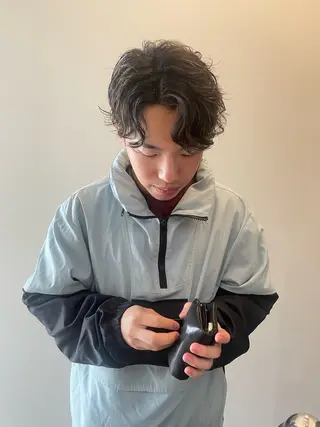 カラー メンズ AMI 【RAWTOKYOのヘアスタイル