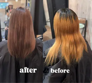 カラー えりな・安心 ・丁寧な美容師🌱のヘアスタイル