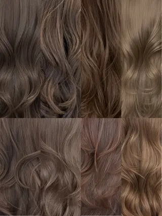 ロング カラー 顔まわりの神様✨ 透明感カラー藤嶋秀幸のヘアスタイル