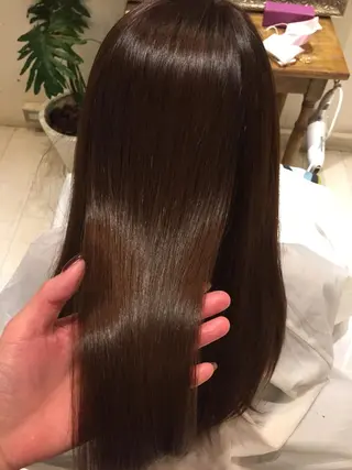 ロング いしだ みさきのヘアスタイル