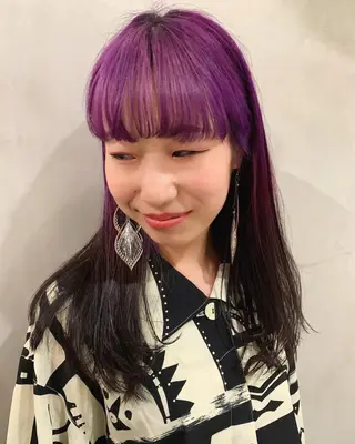 セミロング カラー 優作 〜圧倒的信頼〜のヘアスタイル