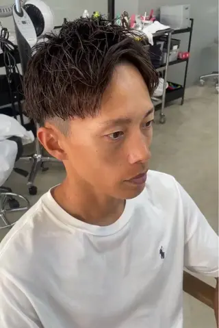 ショート メンズ メンズ専門サロン wokeのヘアスタイル