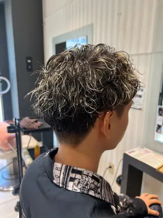 メンズ *インナーカラー* 植松彩音のヘアスタイル