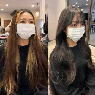 ロング 1st.hair.salon伊勢崎店所属・伊勢崎/似合せカット 🇰🇷KEIGO‪のヘアスタイル