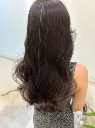 ロング 透けるbrown カラー🎗♡yukaのヘアスタイル