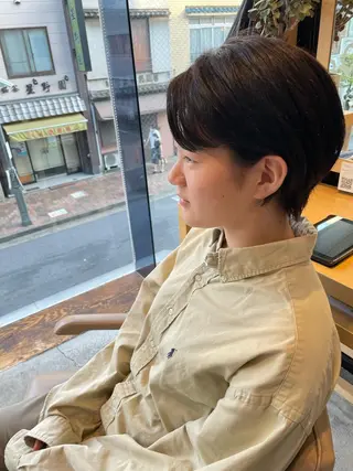 ショート hair OPUS ヘアーオーパス所属・レイヤーカット 特化型シオンのヘアスタイル