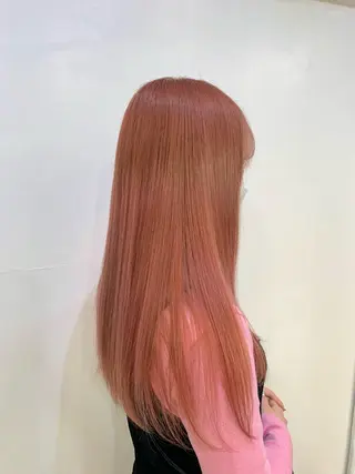 ロング カラー ヘアアレンジ 🎀暖色カラー🎀 ♡yurika♡のヘアスタイル