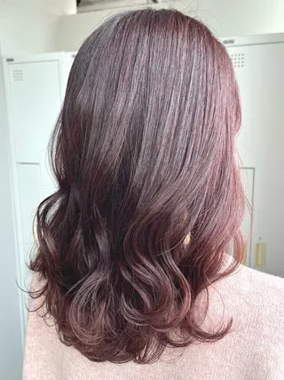 ミディアム カラー AVANCE.神戸元町所属・ERI ☆のヘアスタイル