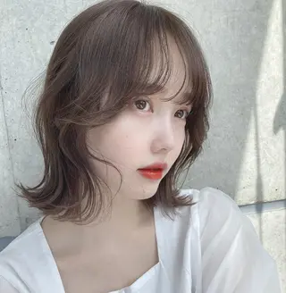 カラー ☘️赤み消し透明感 ヘア☘️WILLのヘアスタイル