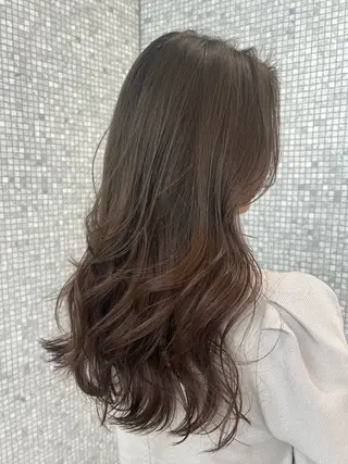 ロング 縮毛矯正／ストレート /yuyaのヘアスタイル