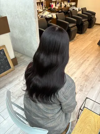 ロング カラー なぎは/暖色・ ナチュラルカラーのヘアスタイル