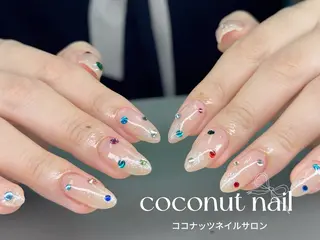 ネイル 神田 ココナッツのネイルデザイン