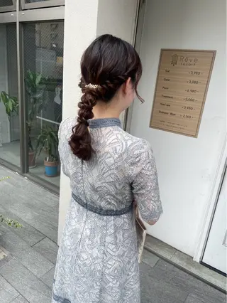 ヘアアレンジ Reve  resort所属・美髪× ヘアセット✨Araiのヘアスタイル