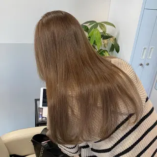 ロング カラー ブリーチなしカラー/ 髪質改善/寺門束のヘアスタイル