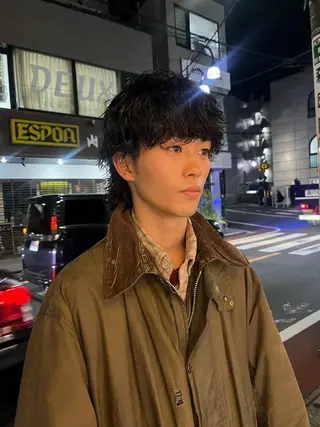 メンズ アロハ　自由が丘所属・メンズカット 募集中✨まゆのヘアスタイル