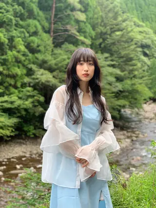 ロング パーマ ミニモ限定メニュー 公開中ラシェンテのヘアスタイル