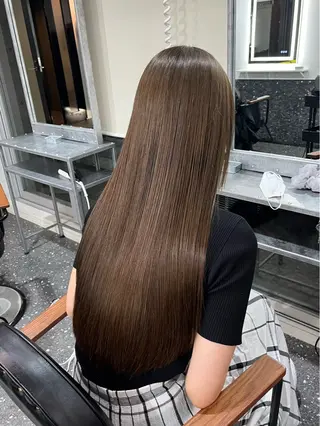 ロング カラー レイヤー/髪質改善 /艶カラー/SAKIのヘアスタイル