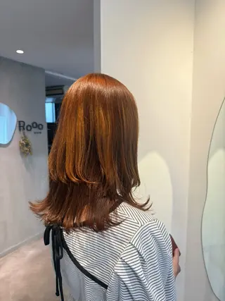 カラー miyu/ケアカラー /髪質改善のヘアスタイル